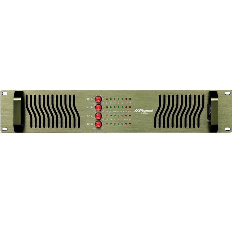 Fast heat dissipation High efficiency power amplifier 3200w Audio Amplifier Sound System 4 Channel Audio Professional