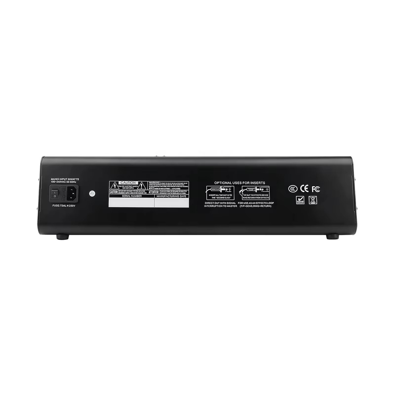 High Quality 12 Channels Professional Powerless Mixer Audio