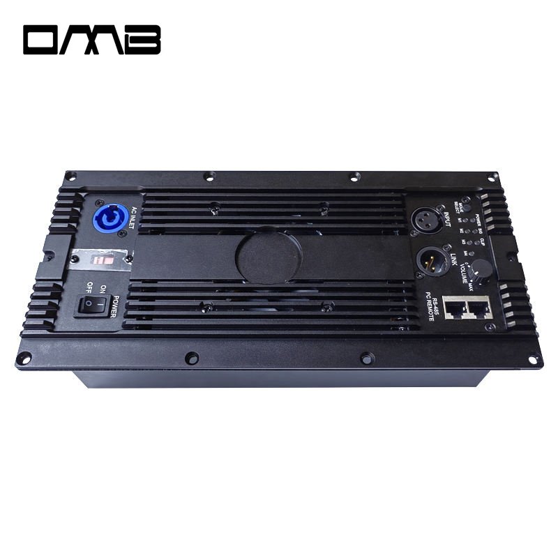 PDA601+CQ260D Sound Equipment Amplificateur De Puissance Professionnel 1 Channel 600w Subwoofer Active Speaker Amplifier