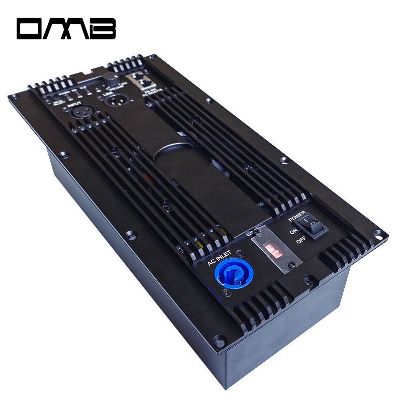 PDA601+CQ260D Sound Equipment Amplificateur De Puissance Professionnel 1 Channel 600w Subwoofer Active Speaker Amplifier