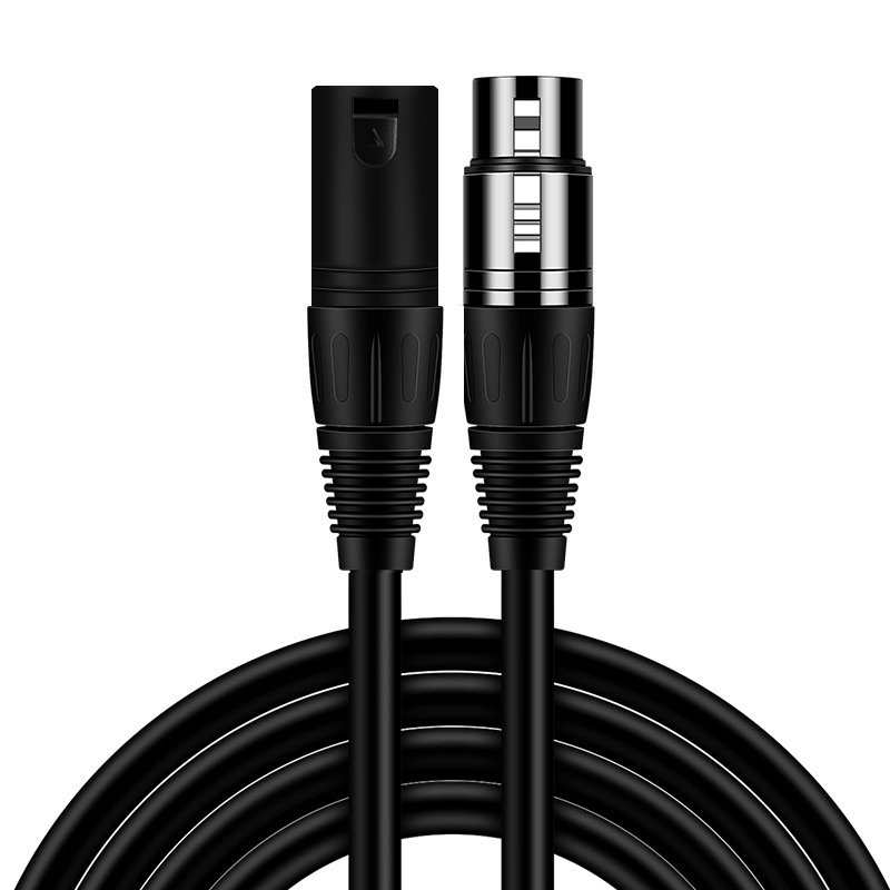 Hifi Speaker Xlr To Xlr Cable Wire Video Balanced Audio Microphone Cable High Quality 3 Pin Male To Female Mic Microphone Cable