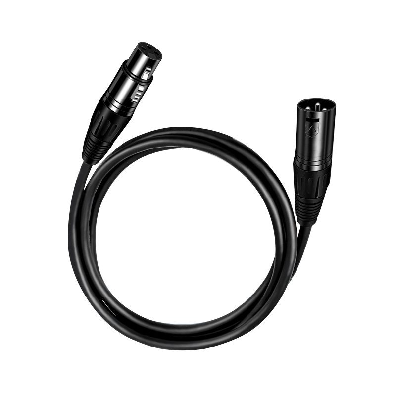 Hifi Speaker Xlr To Xlr Cable Wire Video Balanced Audio Microphone Cable High Quality 3 Pin Male To Female Mic Microphone Cable