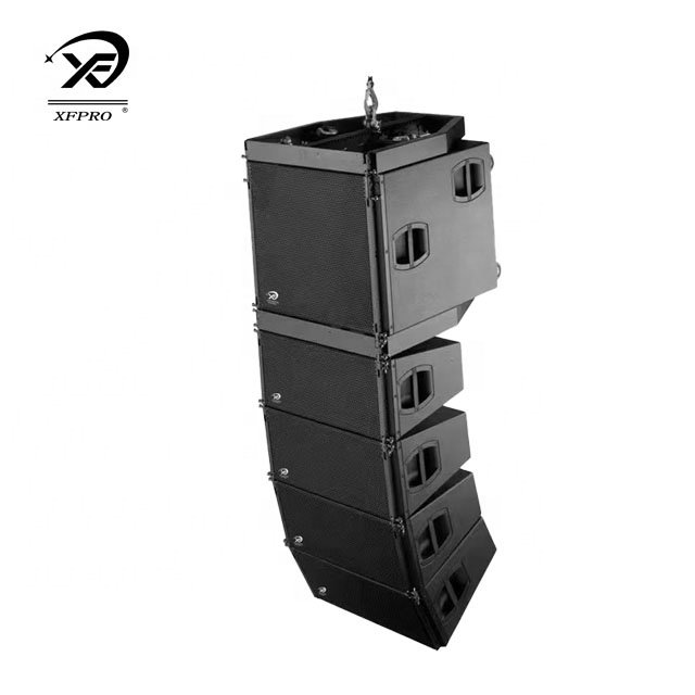 V810 Dual 10" 3-way Passive Line Array Speaker Professional Sound System for DJ