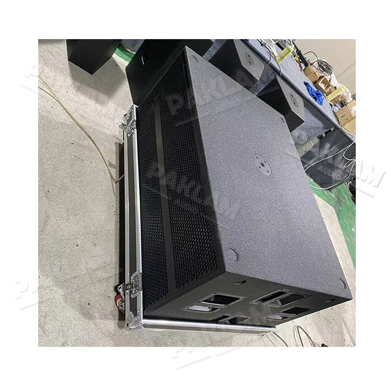 Professional dual 18" sub woofer SUB 9006 AS active subwoofer dual 18 inch active subwoofer speaker 9006 AS