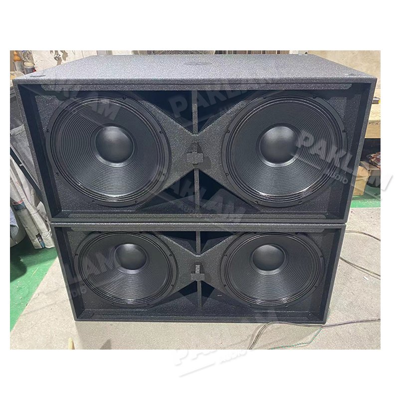 Professional dual 18" sub woofer SUB 9006 AS active subwoofer dual 18 inch active subwoofer speaker 9006 AS