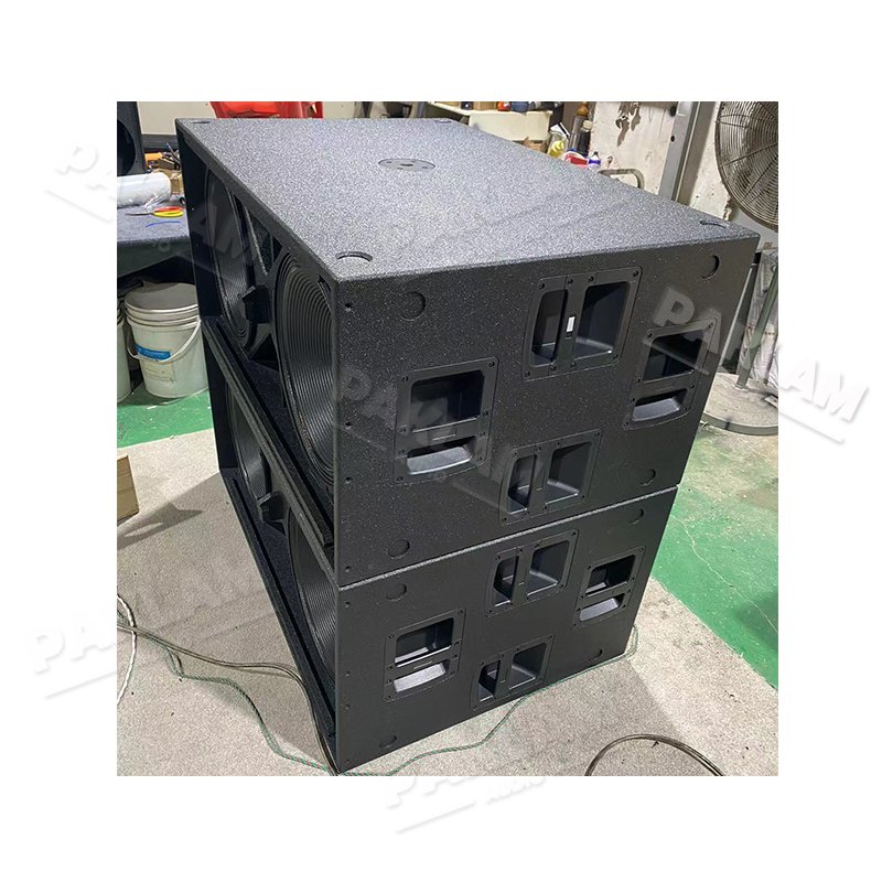 Professional dual 18" sub woofer SUB 9006 AS active subwoofer dual 18 inch active subwoofer speaker 9006 AS