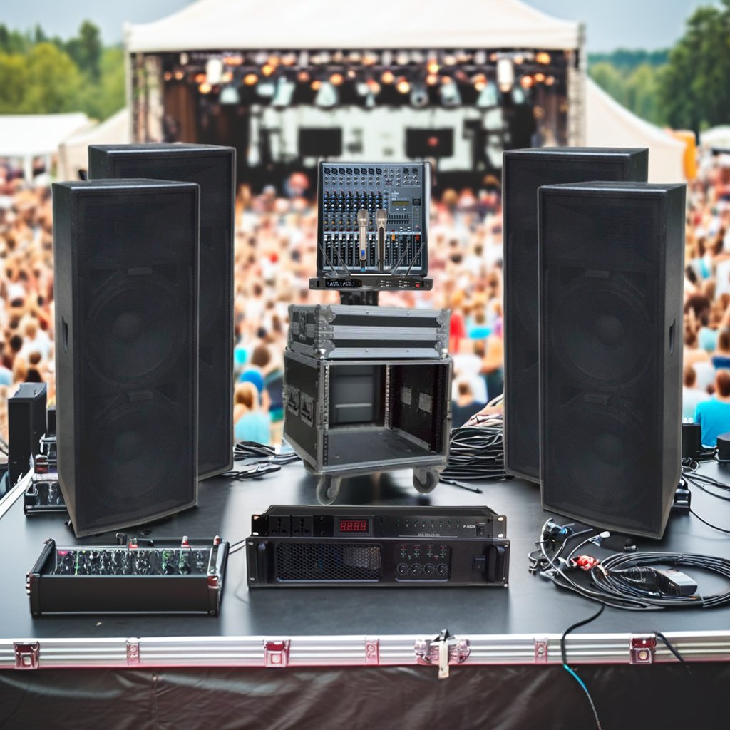High Quality Pro Audio Full Range Speakers Dual 15-Inch 2-Way Sound System Equipment for concert-M215