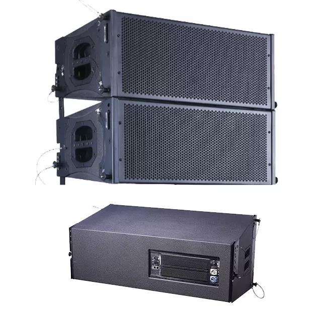 Pro Audio dual 10 inch line array system Active and passive indoor outdoor show pro audio sound system line array speakers