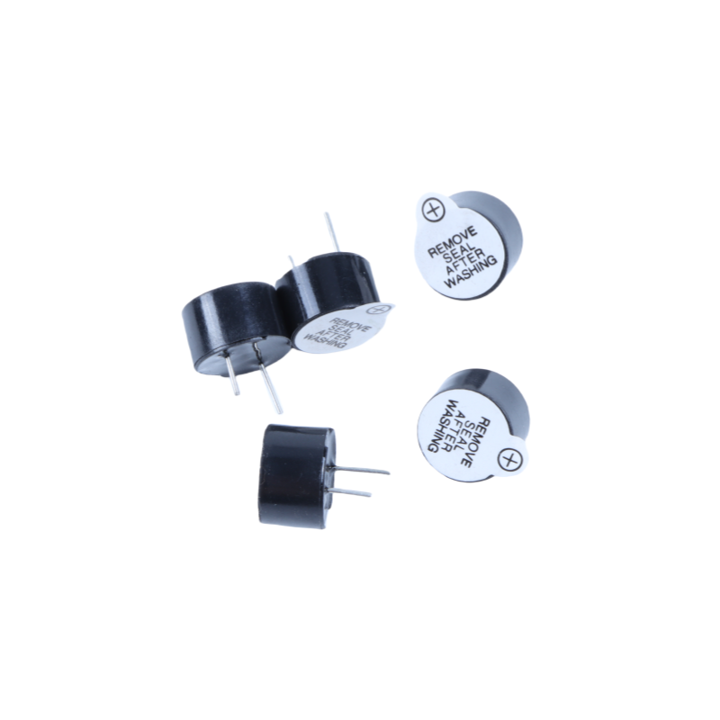wholesale 12065 active buzzer 12V 12MM * 6.5MM alarm electromagnetic sounder speaker buzzer