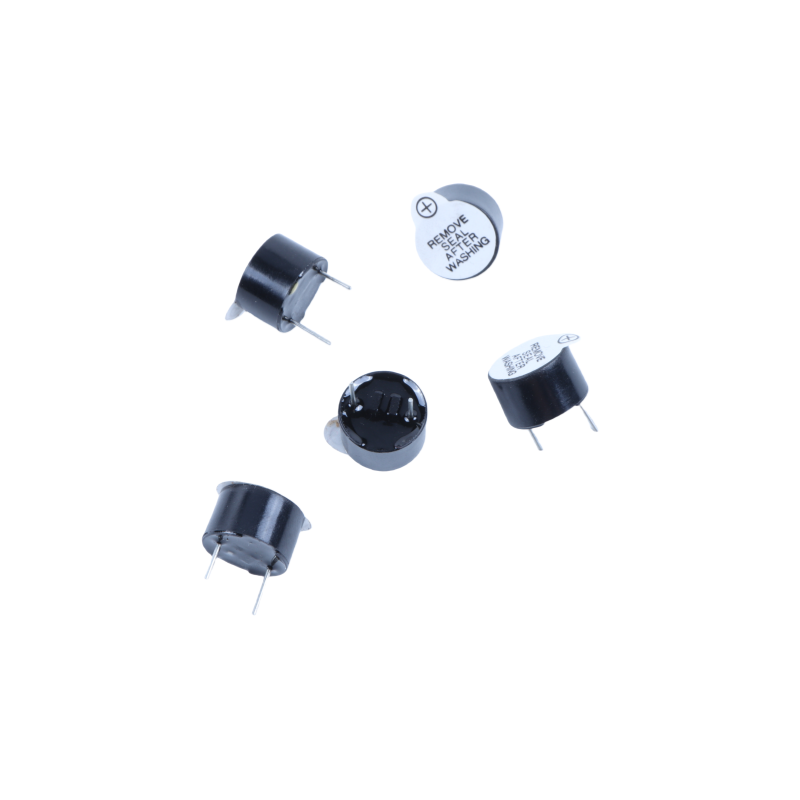 wholesale 12065 active buzzer 12V 12MM * 6.5MM alarm electromagnetic sounder speaker buzzer