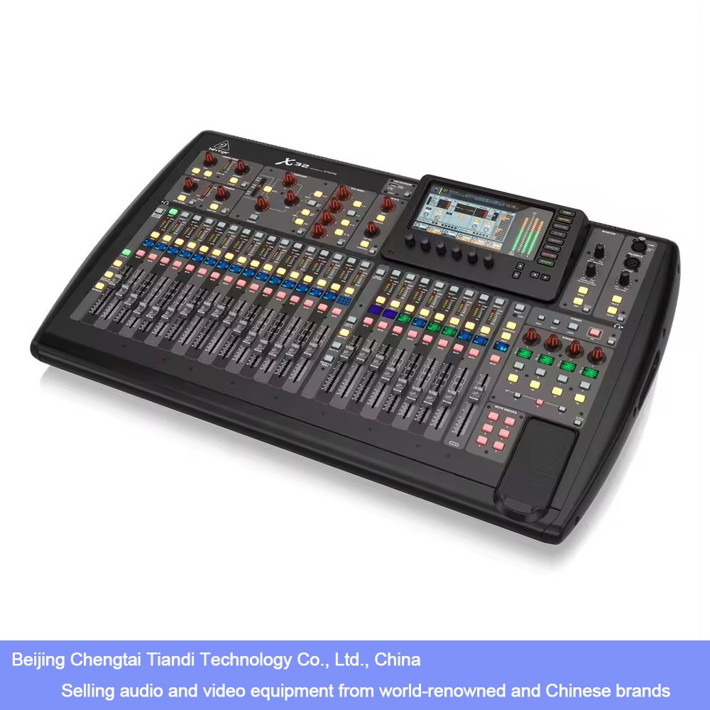Behringer X32 Digital Console 32 Inputs 16 Outputs Stage Digital Mixer Line Array Speakers System Audio Equipment