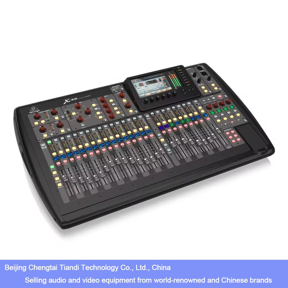 Behringer X32 Digital Console 32 Inputs 16 Outputs Stage Digital Mixer Line Array Speakers System Audio Equipment