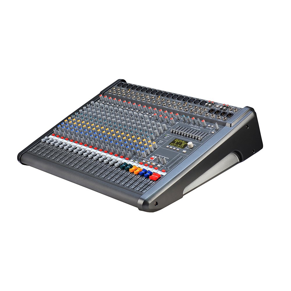 16 channel power mixer amplifier dj amplificador equipment 1300W digital amplifier