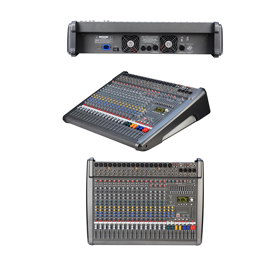 16 channel power mixer amplifier dj amplificador equipment 1300W digital amplifier