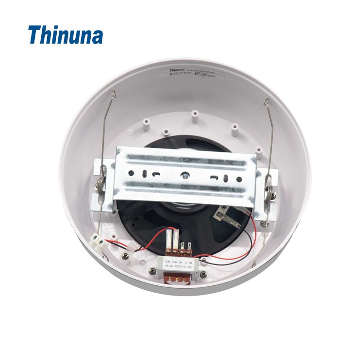 Thinuna CS-10 6.5 Inch 100v10w Full Range Speaker with Bulit-in Audio Transformer PA System Surface Mount Ceiling Speaker
