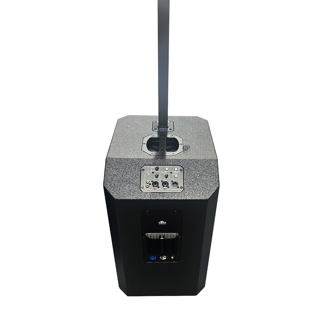 New Design 1000W Professional Column Speaker S1200 with 12" Woofer, Active PA System for Outdoor Events and Shows