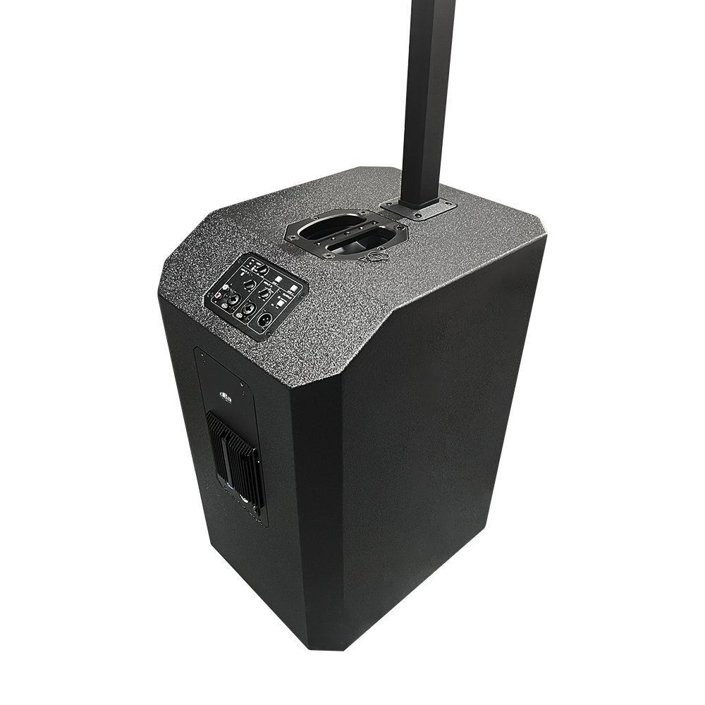 New Design 1000W Professional Column Speaker S1200 with 12" Woofer, Active PA System for Outdoor Events and Shows