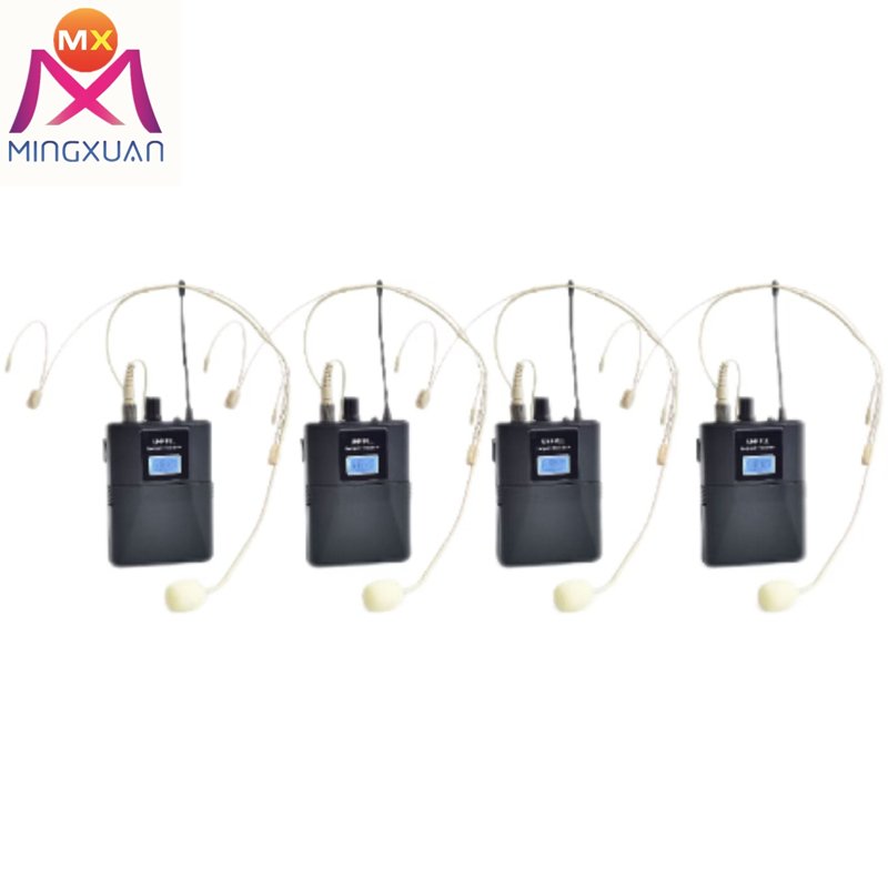 4 Microphone Inputs Audio Digital Processor 4CH UHF wireless handheld wireless system