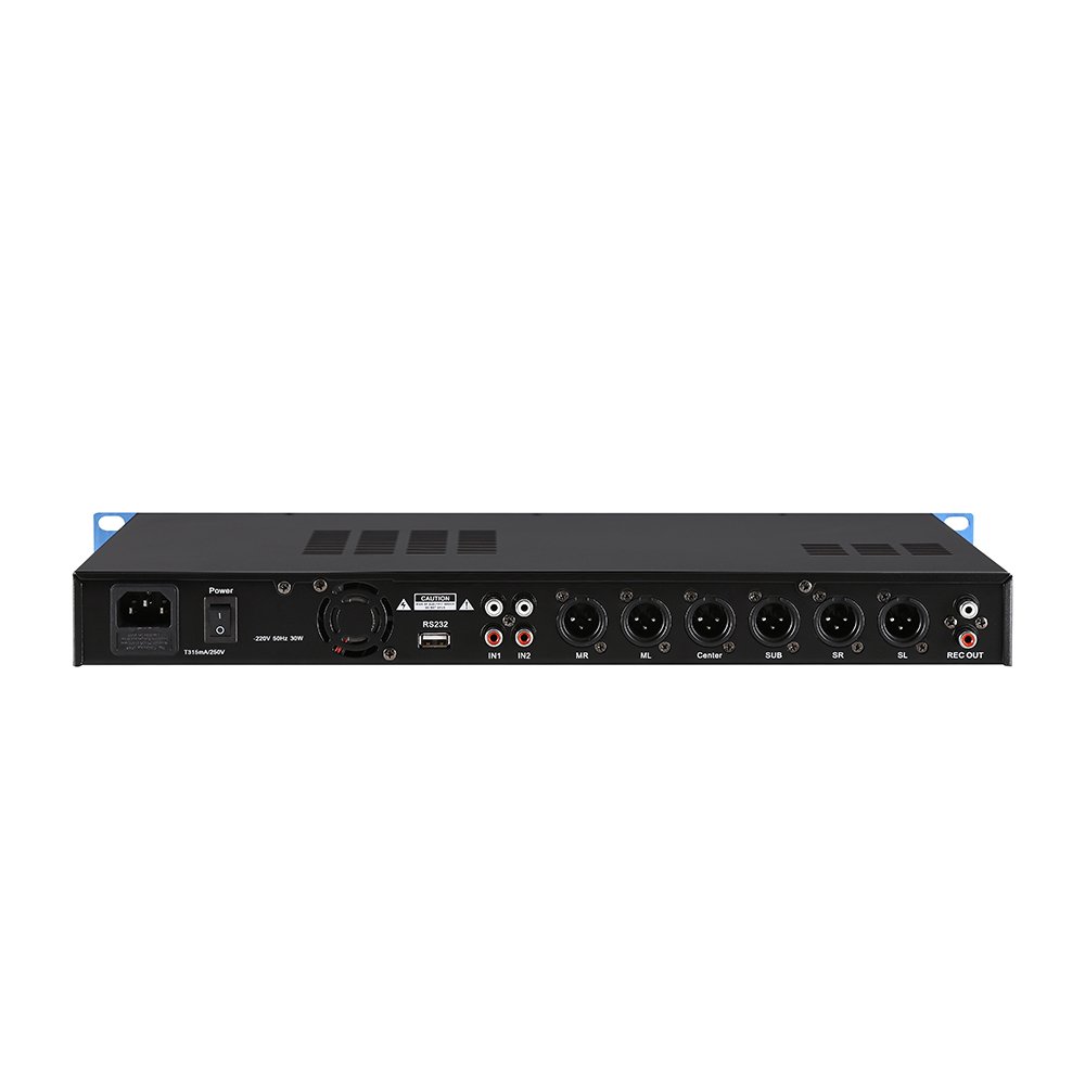 DSP6000 New Product Professional Usb Input Dsp Karaoke Sound Audio Effect System Audio Processor