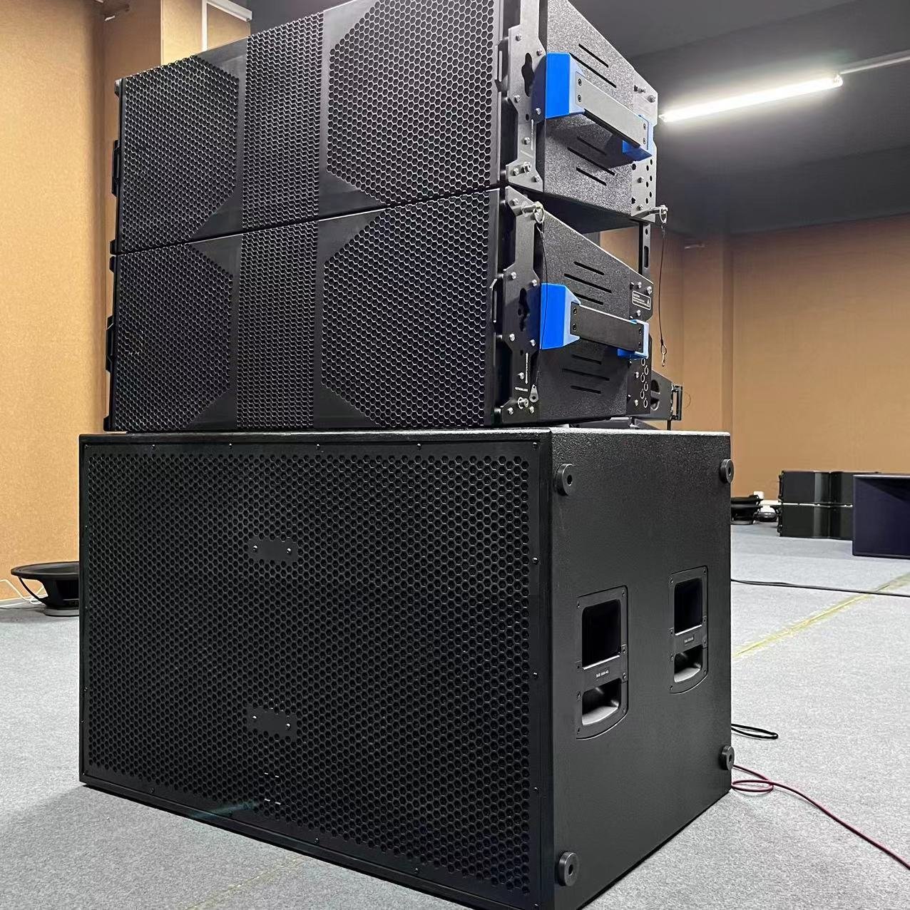 8006 AS Subwoofer Passive Active Double 18 inch Subwoofer pa speaker audio sound equipment outdoor speakers 18 inch