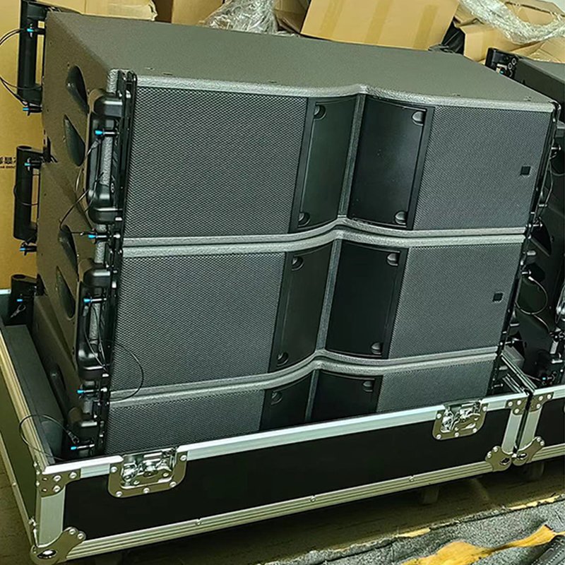 KA208 passive 2-way dual 8 inch line array tweeter neodymium speaker for performances