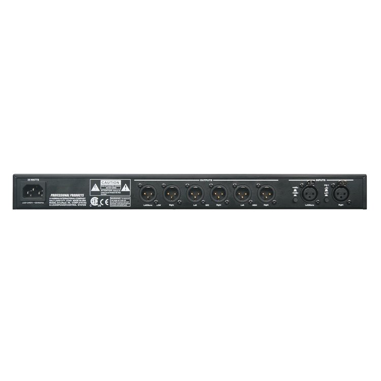PA Sound Equipment System DriveRack 2 Input 6 Output Complete Equalization & Loudspeaker Control System