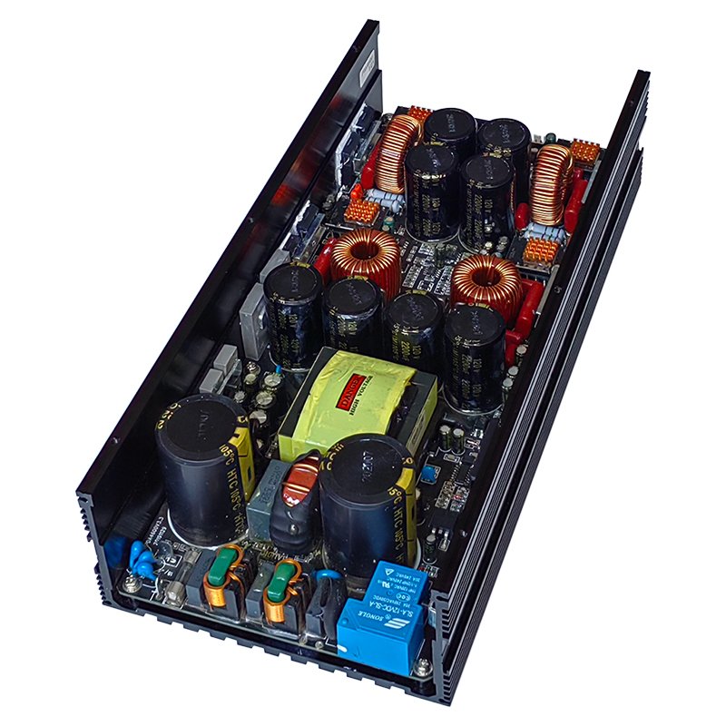 LLC Power Switch Class D 3600W 4-Channel Amplifier Module: High Efficiency/Low Power Consumption, EMI Safety Certified - PDA4800