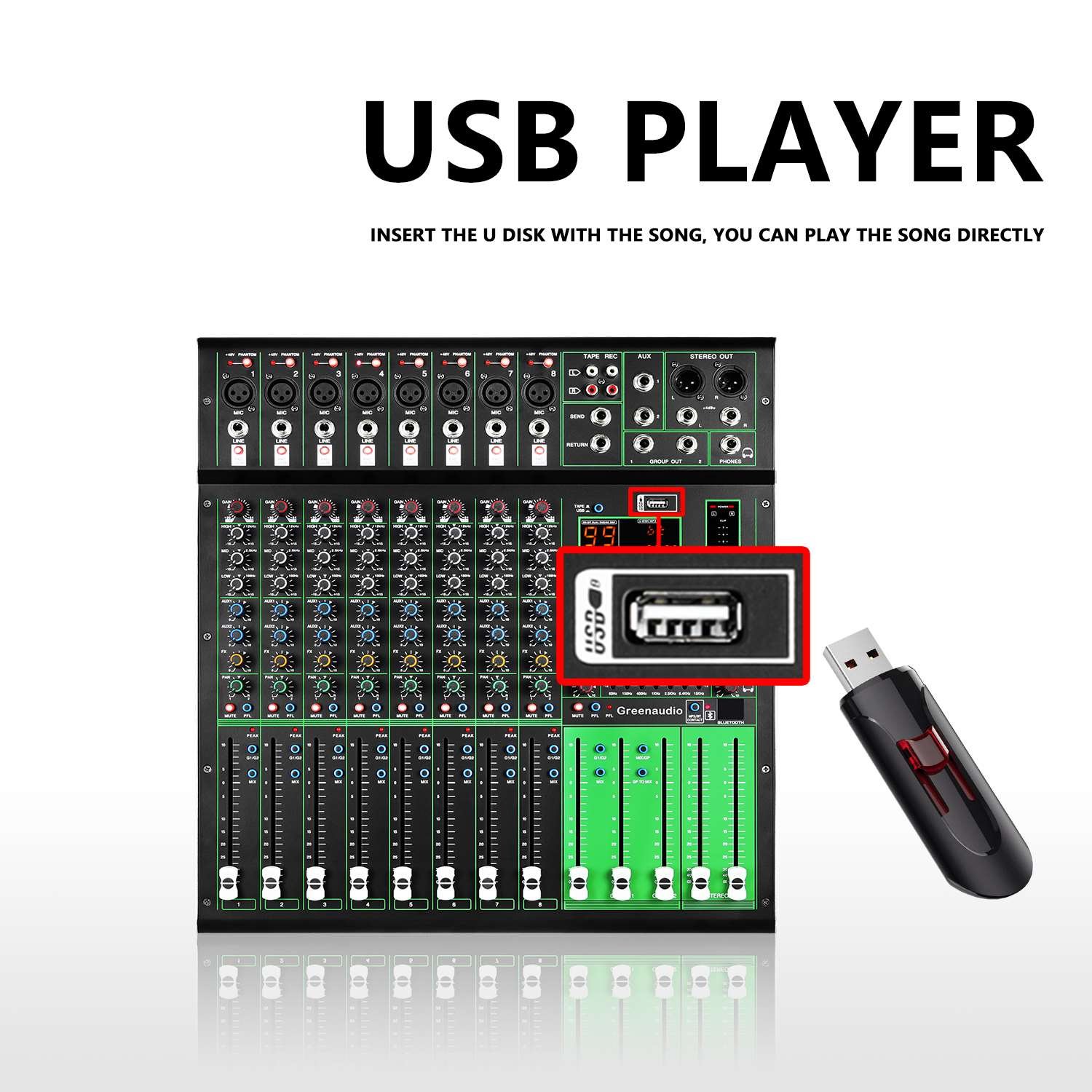 Recordio Audio Mixer Soundcraft For Stage Performance