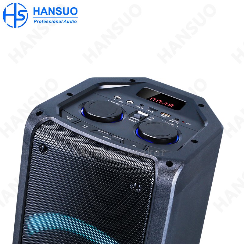 Customized speaker woofer speaker dual 6 inch 40 W high power caixas de som spekers systeme sound BT active