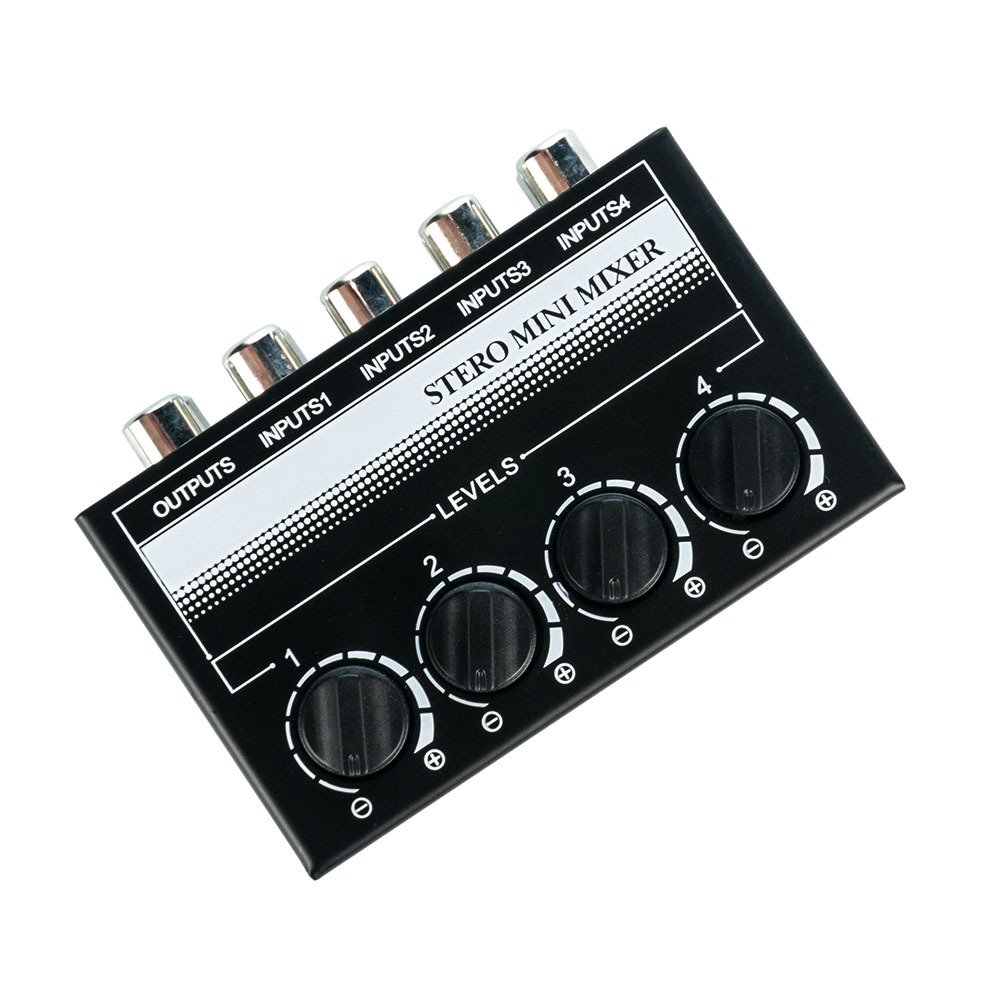CX400 4 Channels Stereo Headphone Amplifier/Headphone distributor Ultra-Compact Mini Eu/US Plug for Music Mixer Recording