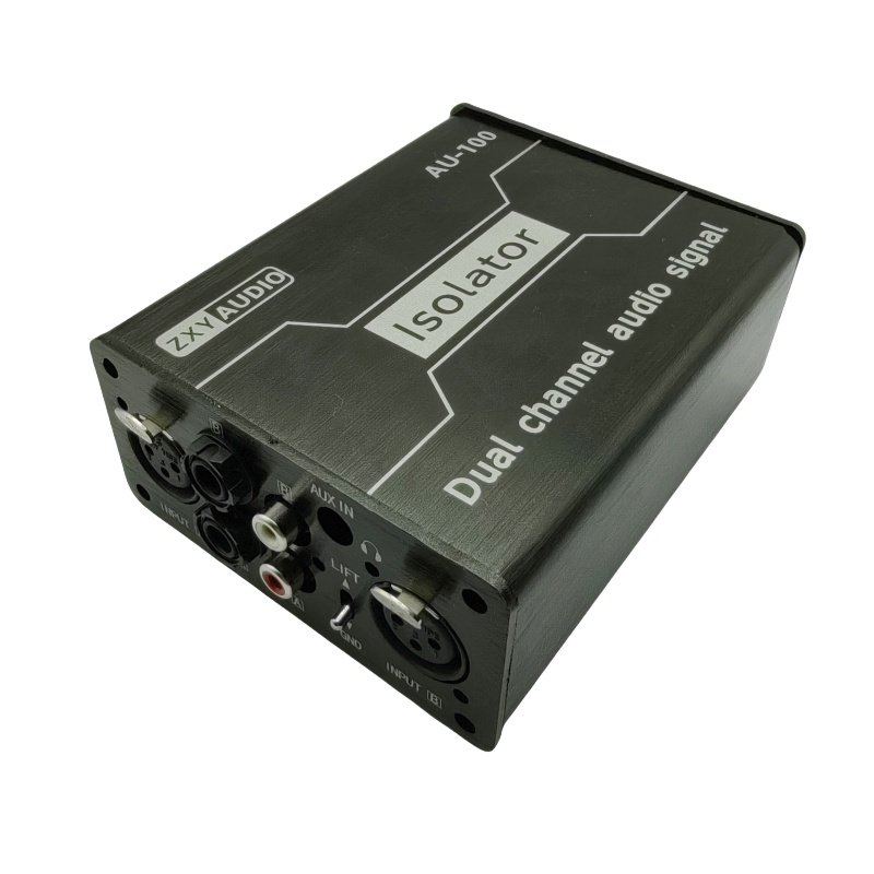 Stereo sound eliminate current sound noise reduction isolator audio filter audio common ground isolator Anti-noise jammer