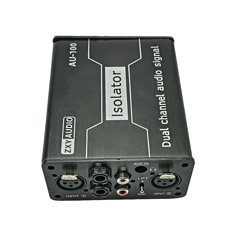 Stereo sound eliminate current sound noise reduction isolator audio filter audio common ground isolator Anti-noise jammer