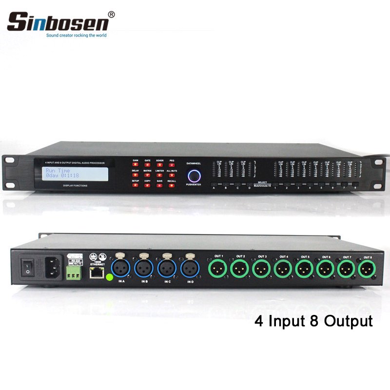 Sinbosen professional audio system sound stage speaker power amplifier