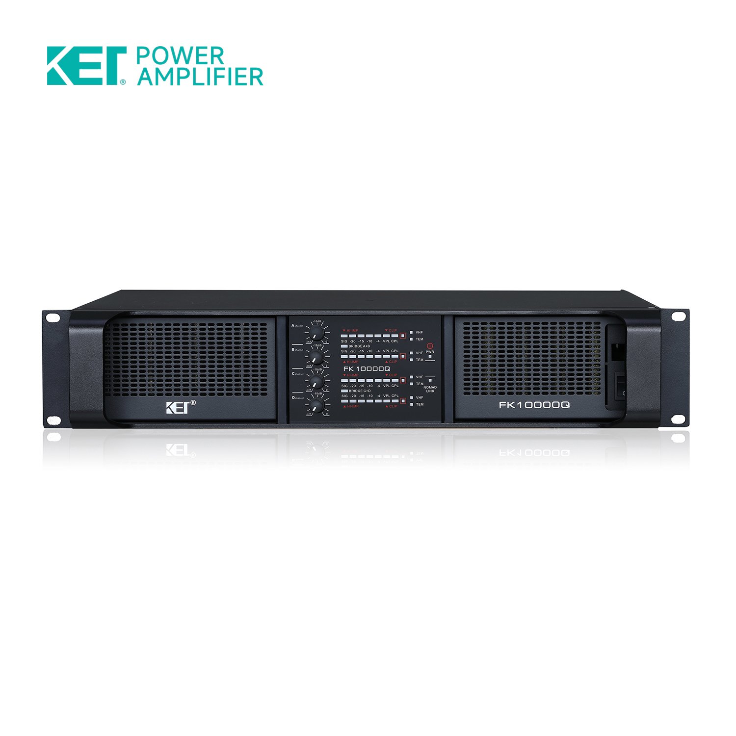 KET FK10000Q Power Amplifier Metal Shell Sound Equipment/amplifiers/speaker for line array speakers