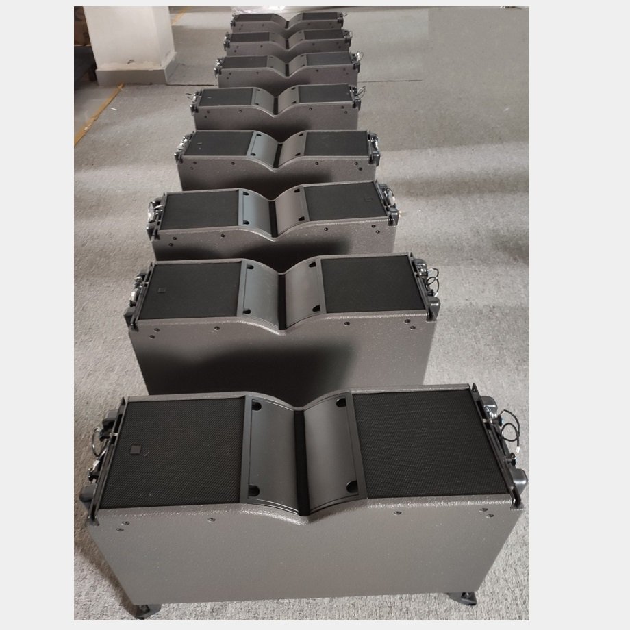 dual 8 inch line array speaker sound system professional church line array