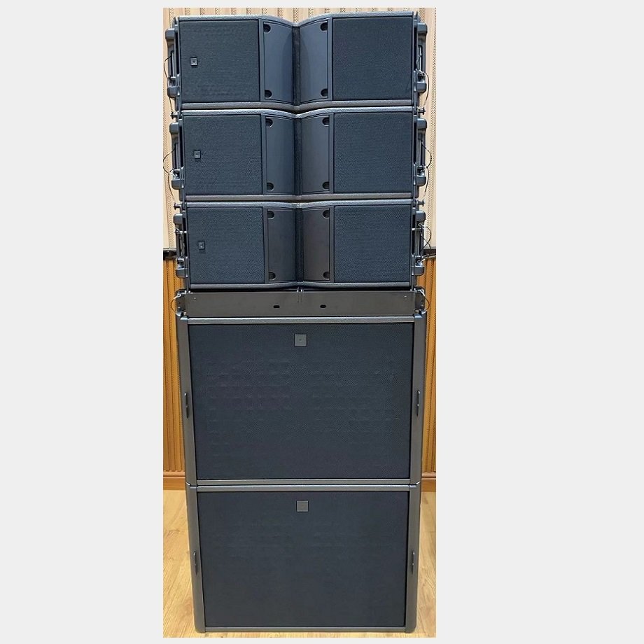 dual 8 inch line array speaker sound system professional church line array