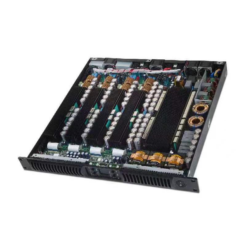 The Digital power Amplifiers Speaker Pro audio 1U power 4 Channel 4X2000W Sound High Power Peak Sound Amplifiers Audio