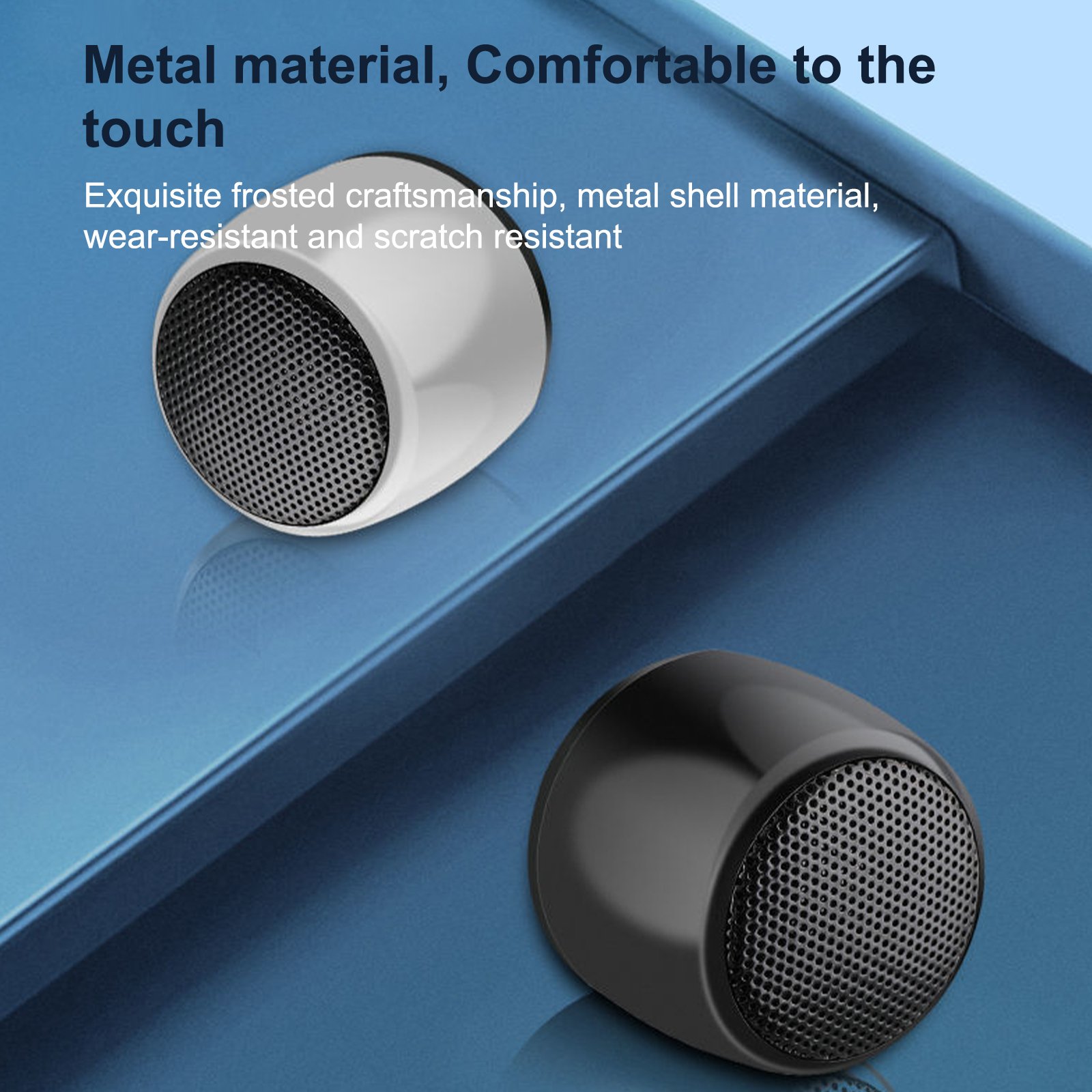 Factory Direct Logo Customizable Mini Portable Bluetooth Speaker Smallest Bluetooth Speaker with HD Sound Bass Tiny Sound Box