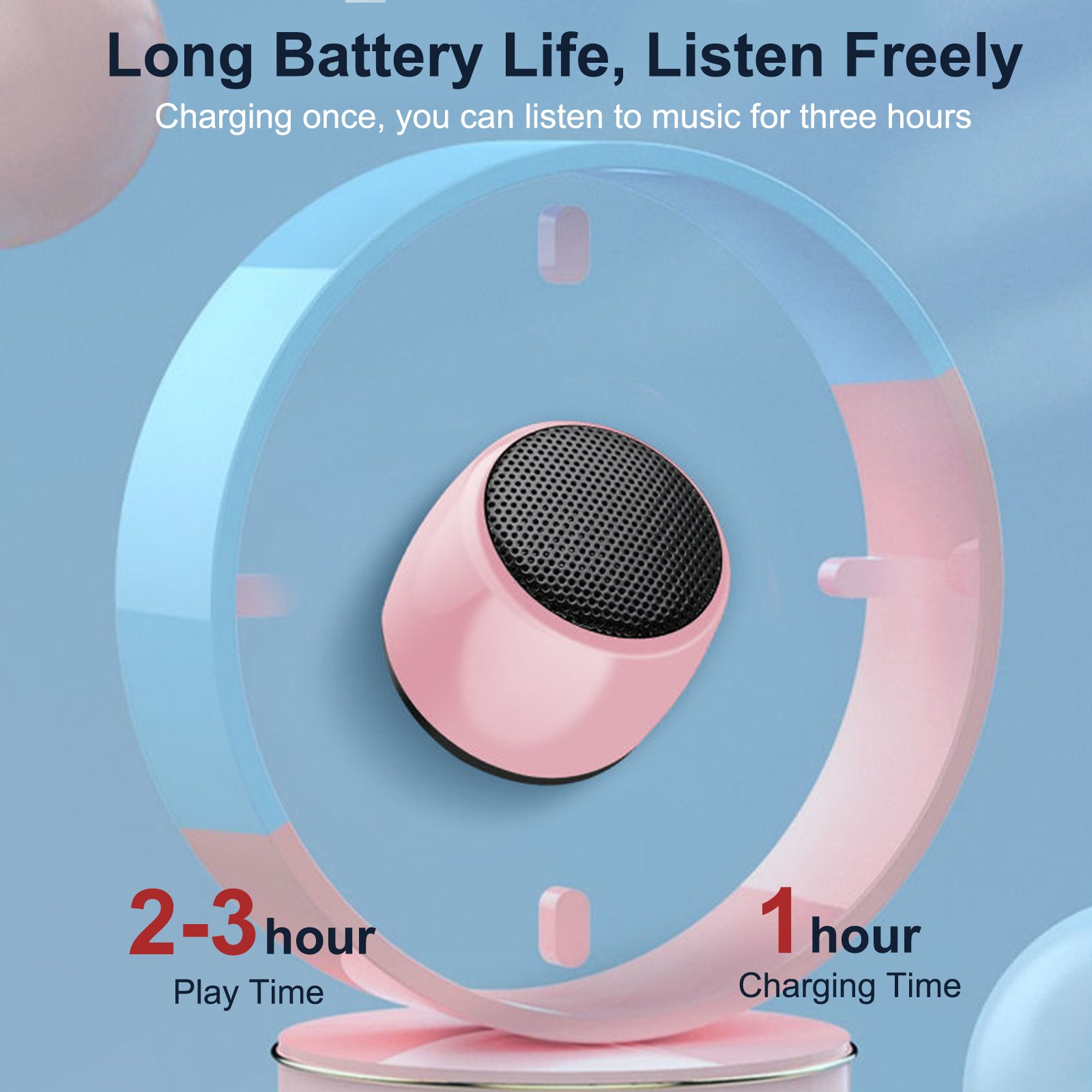 Factory Direct Logo Customizable Mini Portable Bluetooth Speaker Smallest Bluetooth Speaker with HD Sound Bass Tiny Sound Box