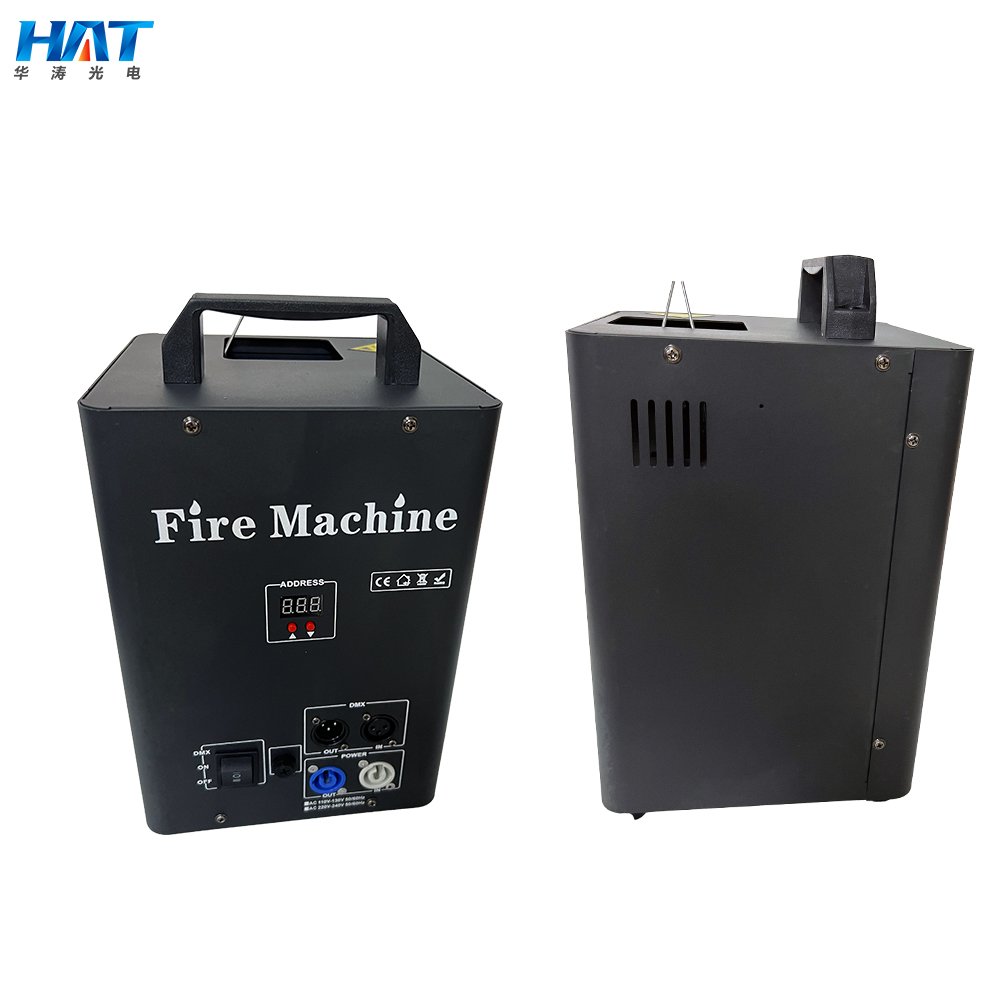 HAT Professional Dj Show Party Equipment 250w fire Machine Power ROHS DMX Remote fire machine stage artificial fire machine
