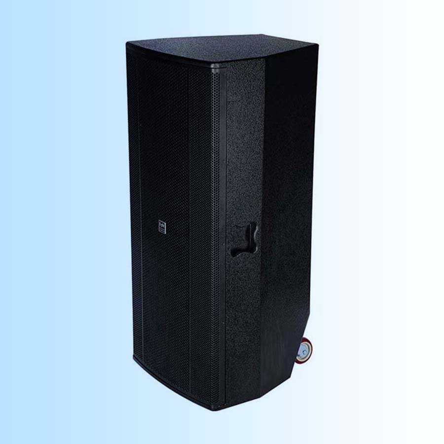 Wooden Pro Sound System Dual 15 Inch DJ Speaker Power Full Range professional stage loud bass speaker