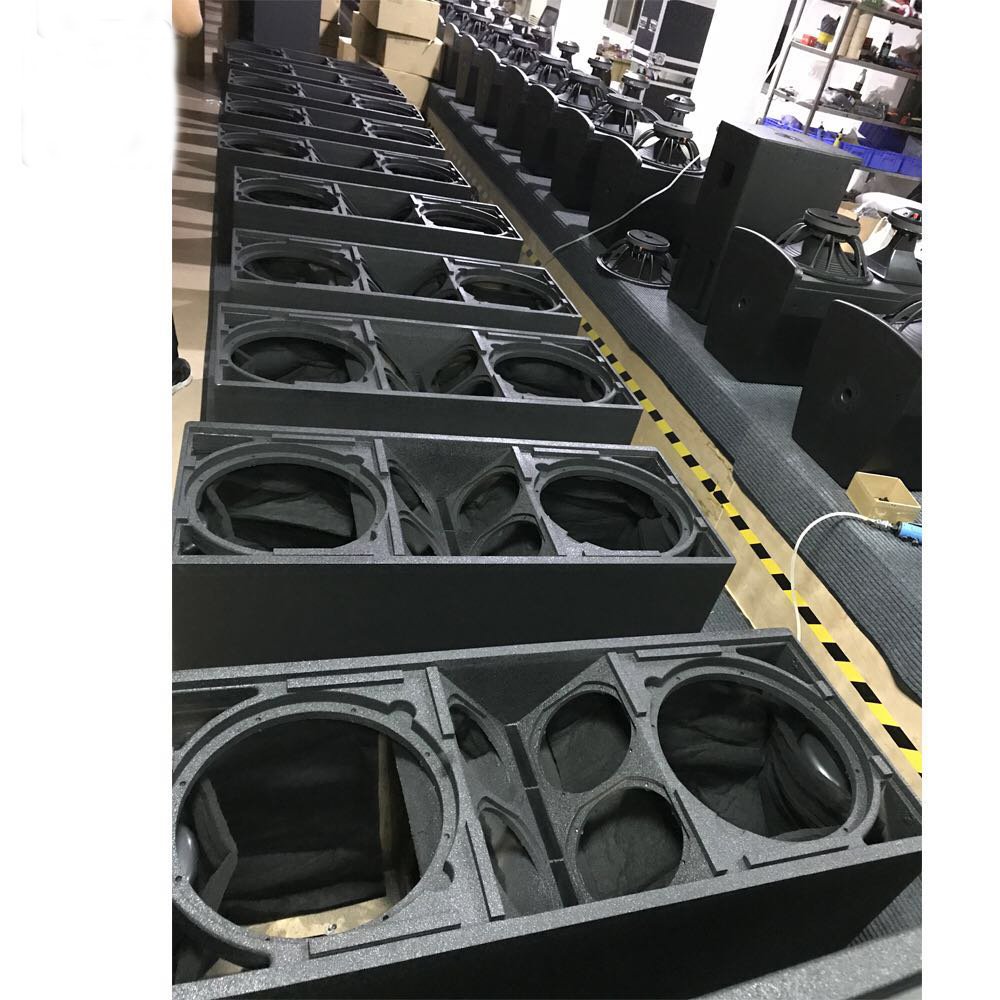 Pro audio active line array dual 15inch 3-way full range speaker line array speakers sound system pa system for show