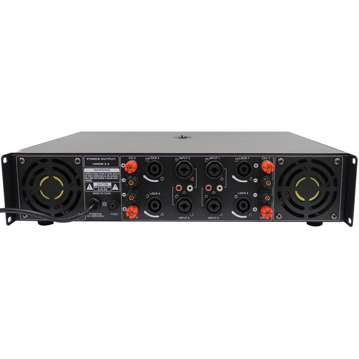 Professional Customized Audio Sound Equipment Analog Sound System Power Amplifier For Outdoors Indoors