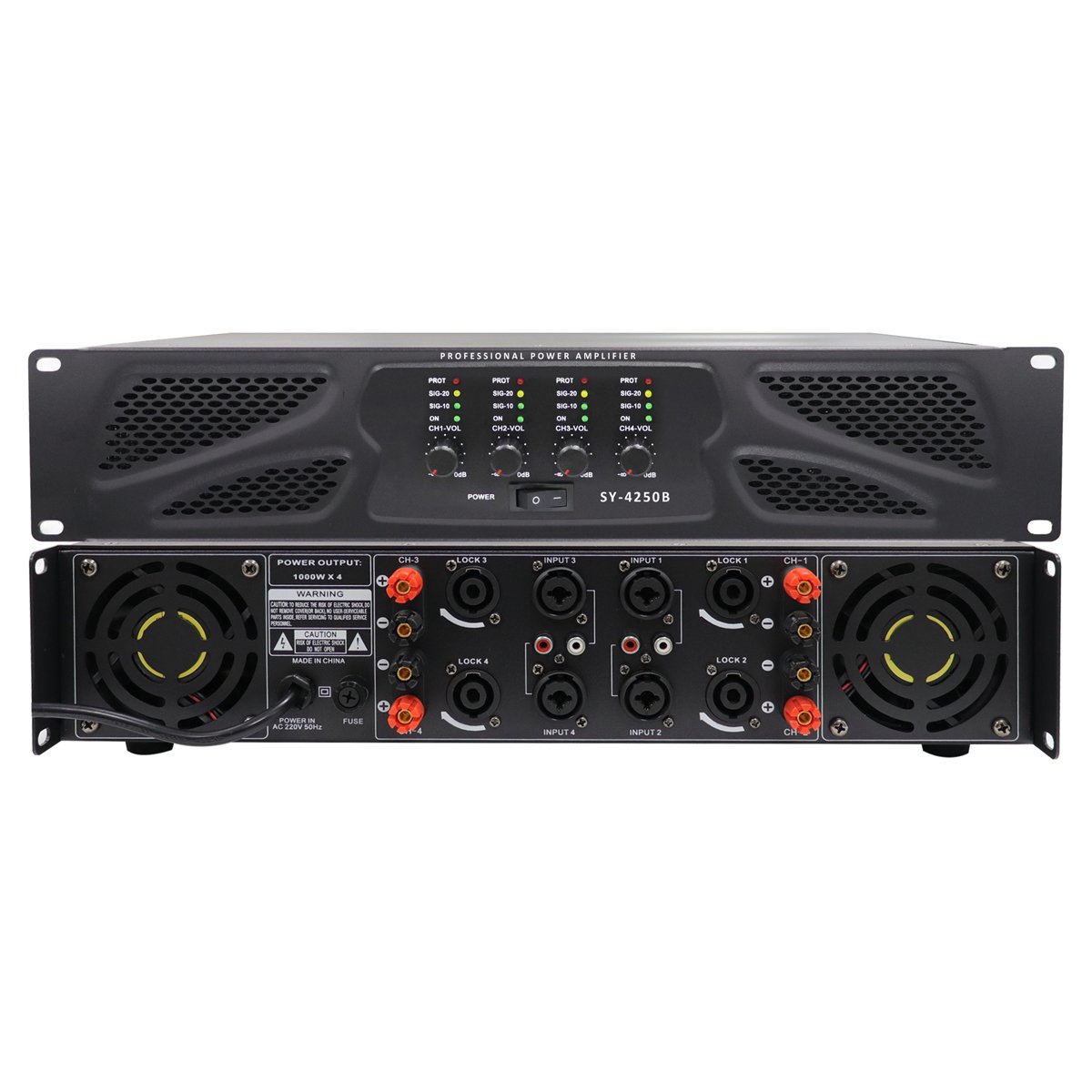 Professional Customized Audio Sound Equipment Analog Sound System Power Amplifier For Outdoors Indoors