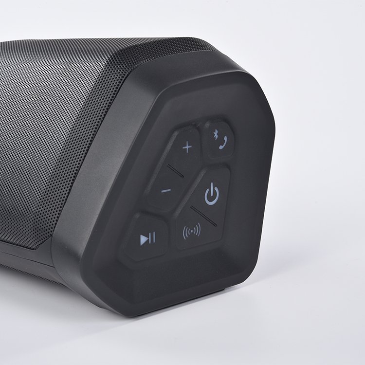 compact for car audio ultrasonic directional dual floor stand transparent cable party audio active wireless bluetooth speaker