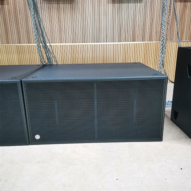 Dual 18 Inch Subwoofer Outdoor Sub bass sound system professional audio Line Array Subwoofer speaker