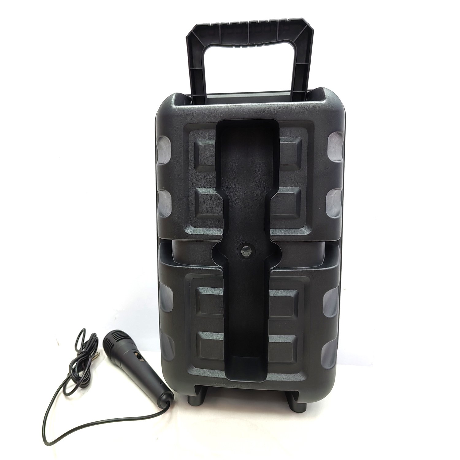 8 inch bid sound professional outdoor super bass portable karaoke speaker with mic stereo speaker FM support TF/USB function