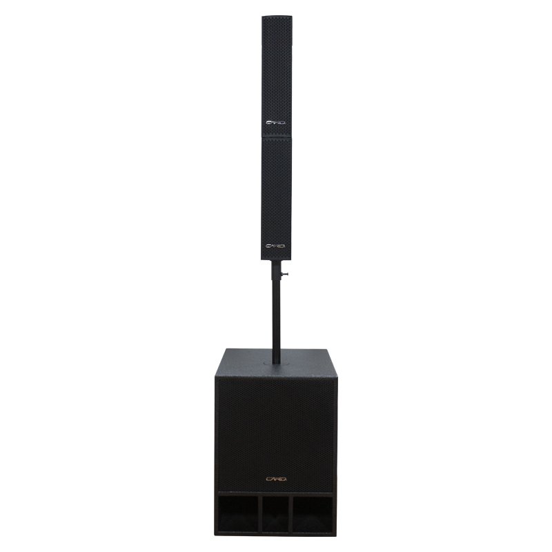 Portable Design 2 Way Sound Frequency Active Line Array Speakers Pa System Subwoofer Column Speaker