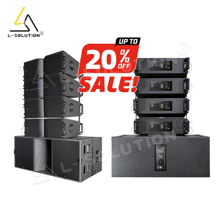 Dual 10 inch active line array speaker system outdoor professional audio sound equipment sound system line array profesional