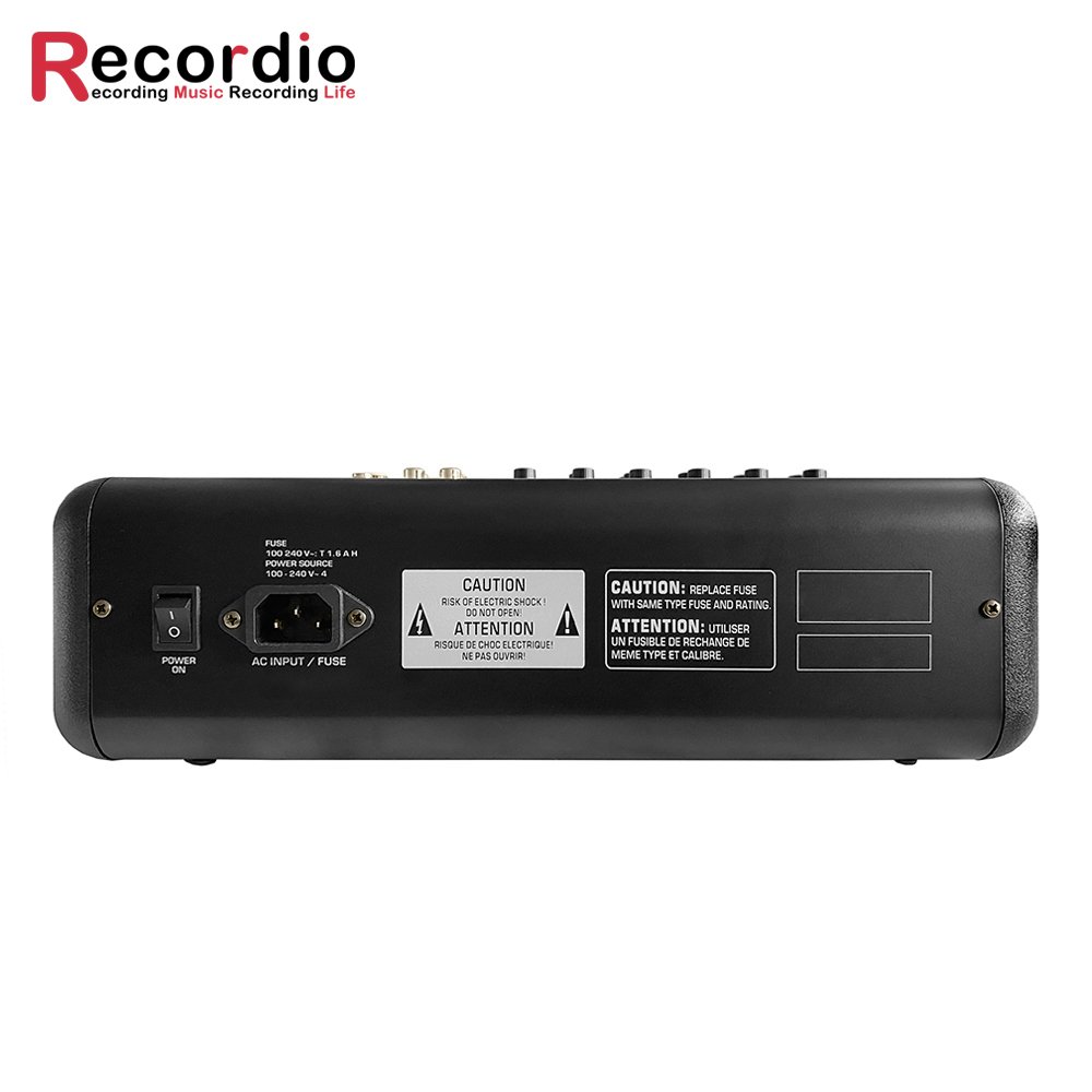 GAX-MR6 Factory Wholesale 6 Channels Mixer Sound equipment for stage